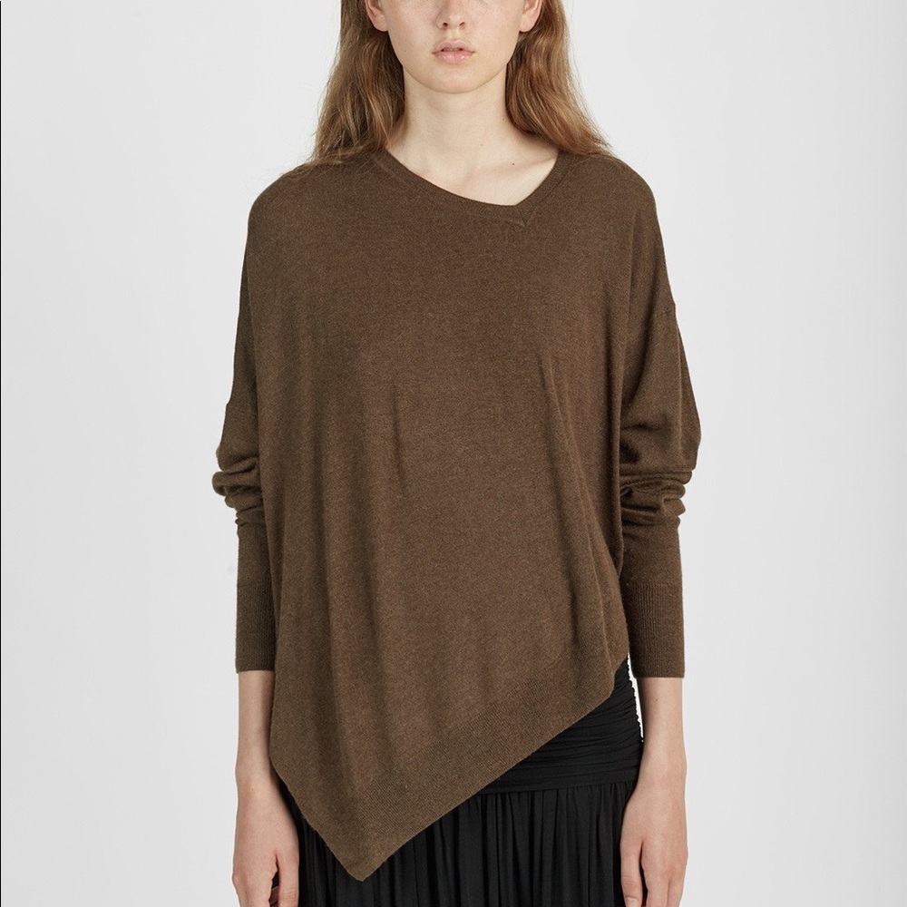 ISABEL MARANT ÉTOILE Astoni Asymmetrical Sweater